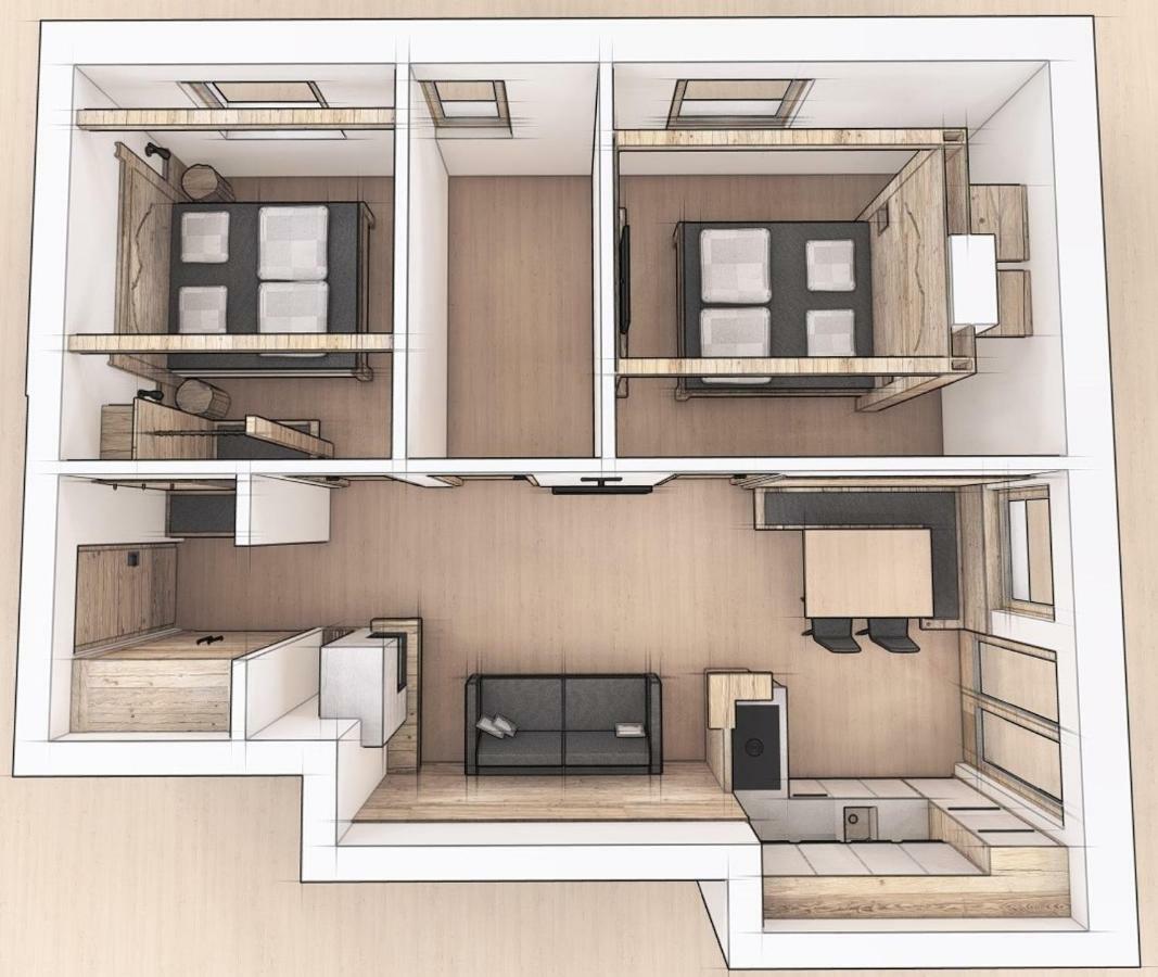 Apartments Riega Sexten Luaran gambar